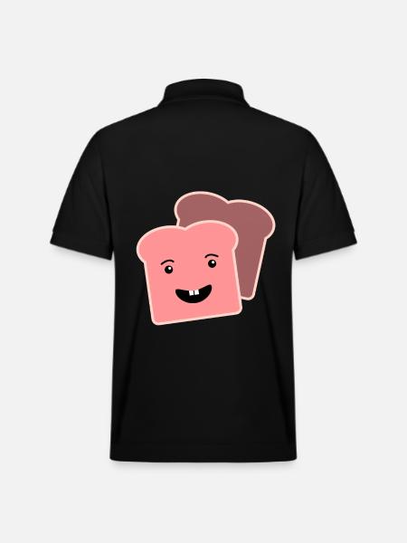 Pink Toasts Geschenk - Stanley/Stella Unisex Bio-Poloshirt PREPSTER - Schwarz