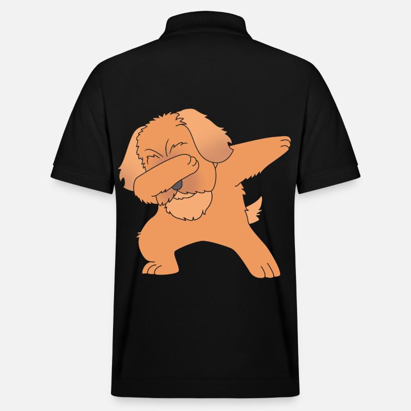 Chien pékinois - Polo PREPSTER bio Stanley/Stella Unisexe - noir