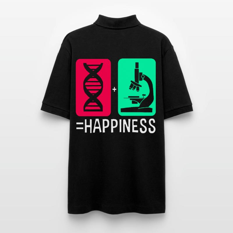 Structural formula molecule Stanley/Stella Unisex Organic Polo Shirt PREPSTER