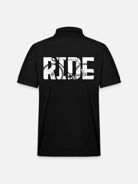 Road cycling - Stanley/Stella Unisex Organic Polo Shirt PREPSTER - black
