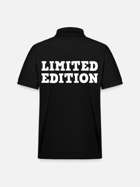 Limited Edition Saying - Stanley/Stella Unisex Organic Polo Shirt PREPSTER - black