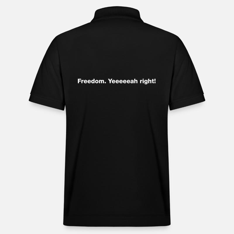 Liberté - Polo PREPSTER bio Stanley/Stella Unisexe - noir