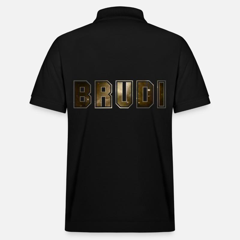 Brudi - Stanley/Stella Unisex Bio-Poloshirt PREPSTER - Schwarz