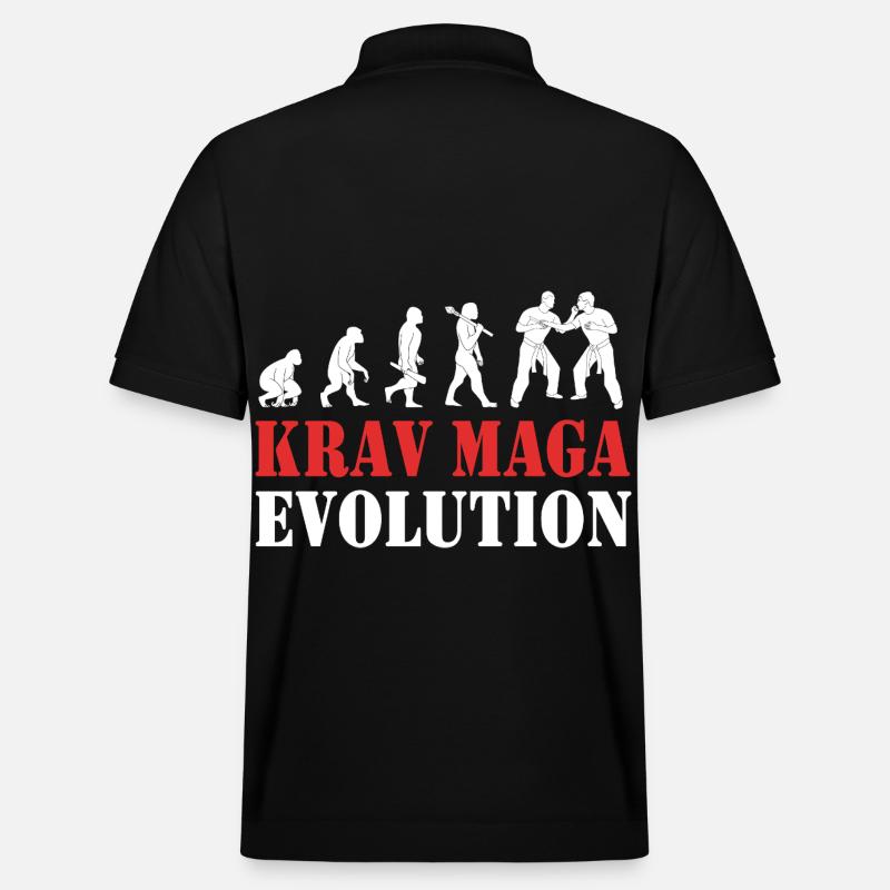 Krav Maga - Stanley/Stella Unisex Bio-Poloshirt PREPSTER - Schwarz