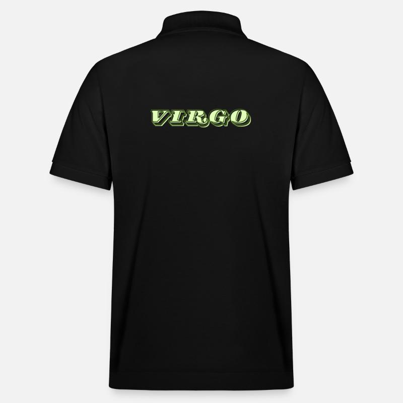 Logo "Vierge" - Polo PREPSTER bio Stanley/Stella Unisexe - noir