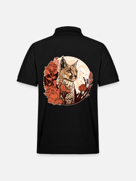 Luchs - Stanley/Stella Unisex Bio-Poloshirt PREPSTER - Schwarz