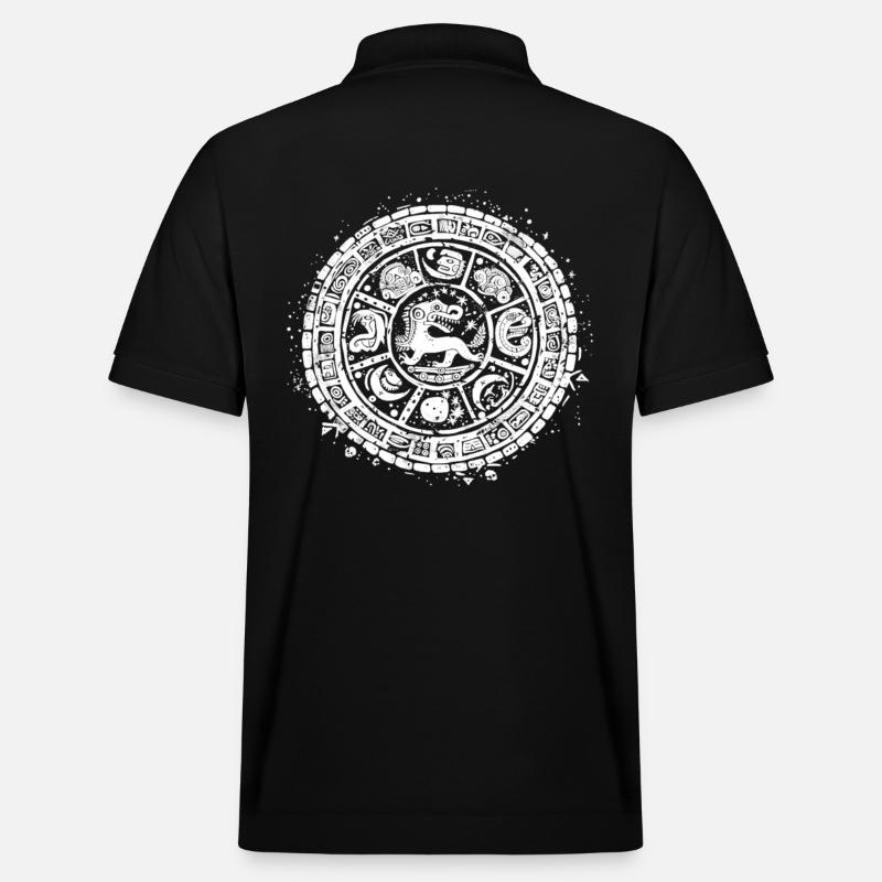 Dieu Maya Mythologie Maya Itzamna - Polo PREPSTER bio Stanley/Stella Unisexe - noir