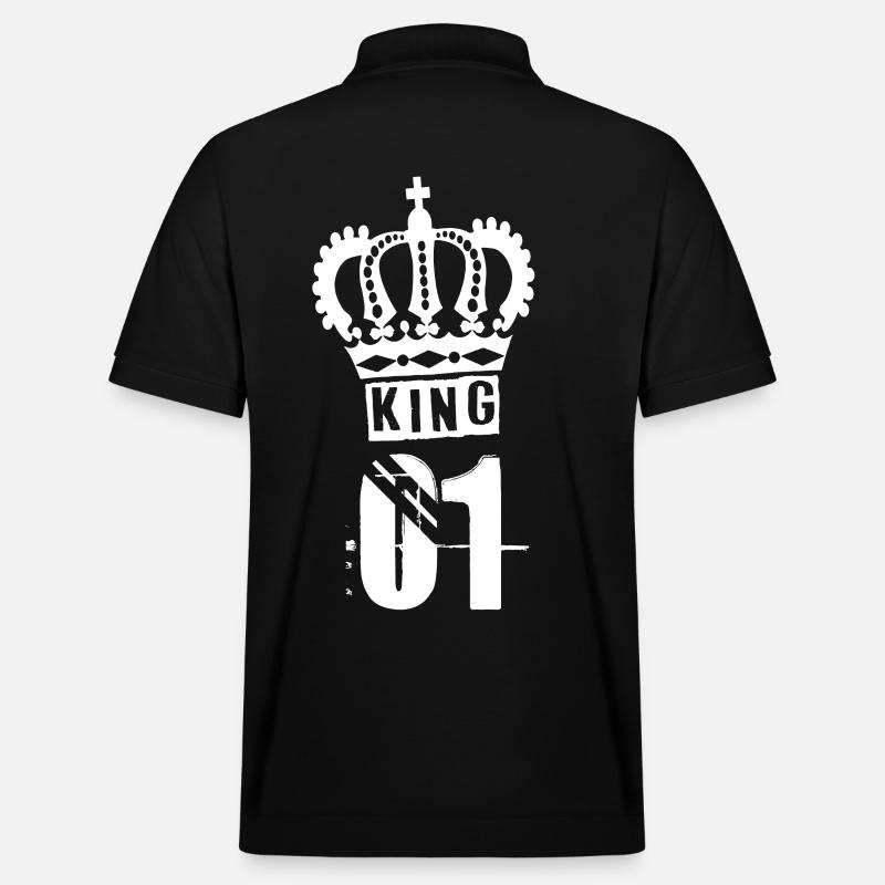 KING - Stanley/Stella Unisex Bio-Poloshirt PREPSTER - Schwarz