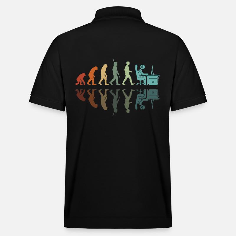 Gamer Entwicklung - Stanley/Stella Unisex Bio-Poloshirt PREPSTER - Schwarz