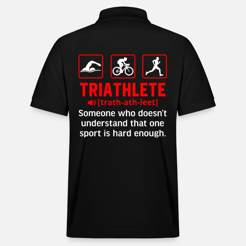 Triathlete definition - Polo PREPSTER bio Stanley/Stella Unisexe - noir