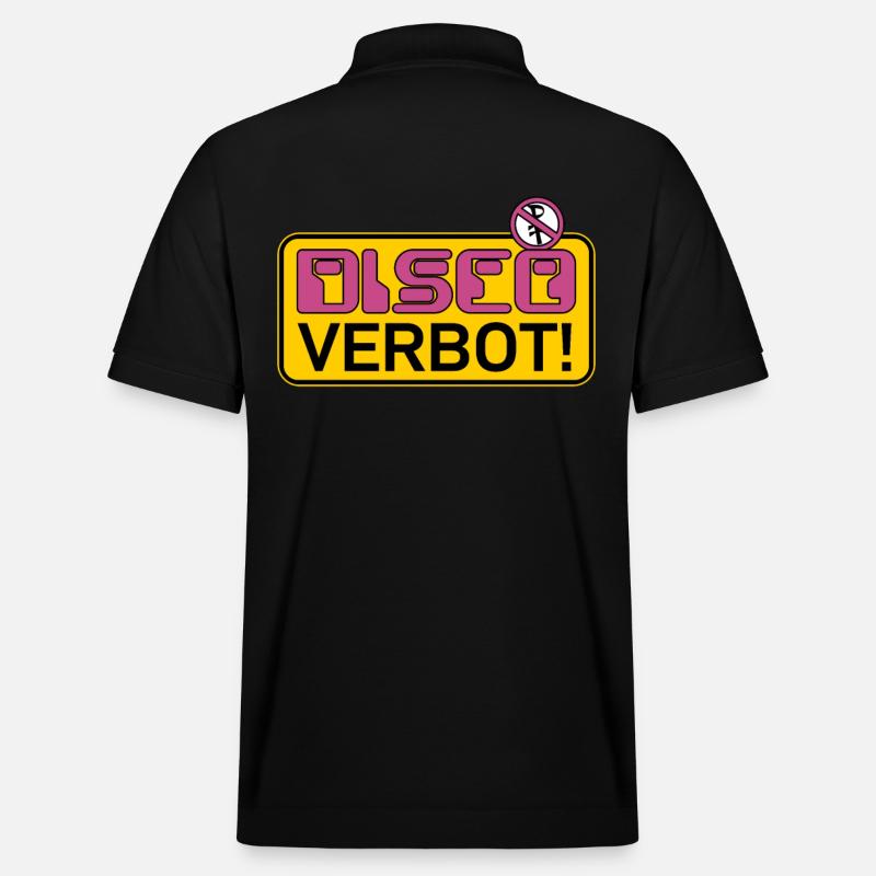DANGER! Discothèque interdite - Polo PREPSTER bio Stanley/Stella Unisexe - noir