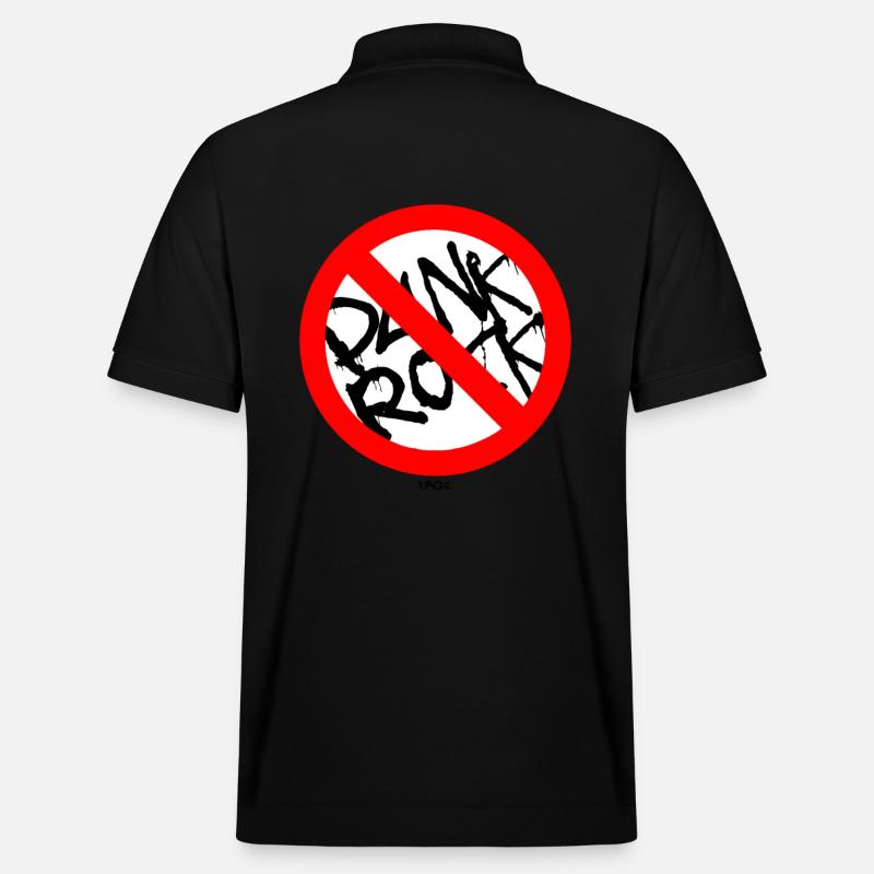 Punk Rock interdit Punk Rock - Polo PREPSTER bio Stanley/Stella Unisexe - noir