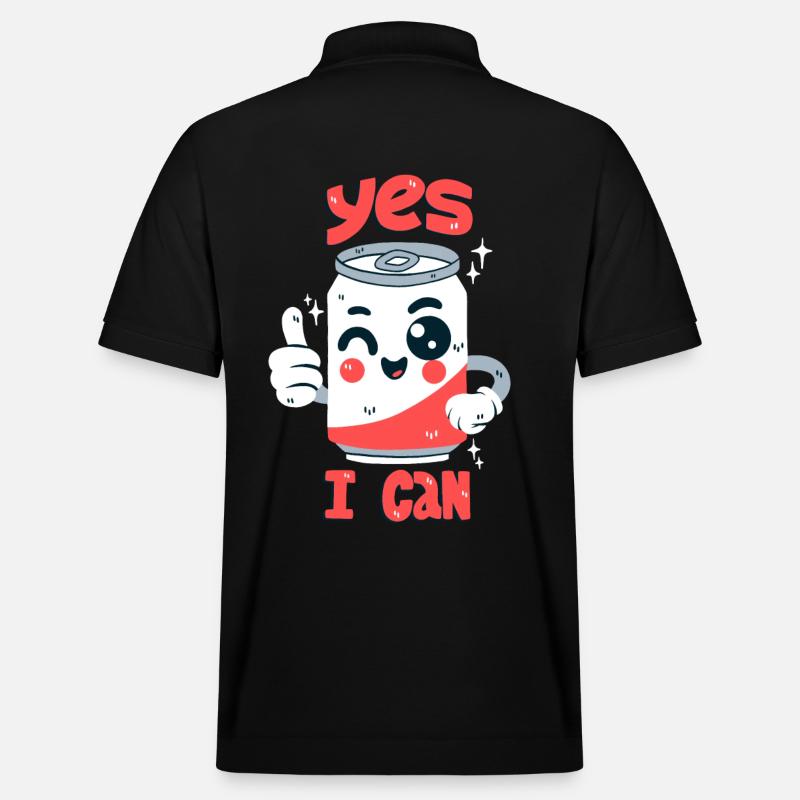 Jeu de mots - Polo PREPSTER bio Stanley/Stella Unisexe - noir