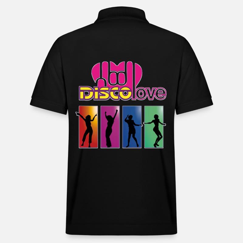 Disco Love Dance - Stanley/Stella Unisex Bio-Poloshirt PREPSTER - Schwarz