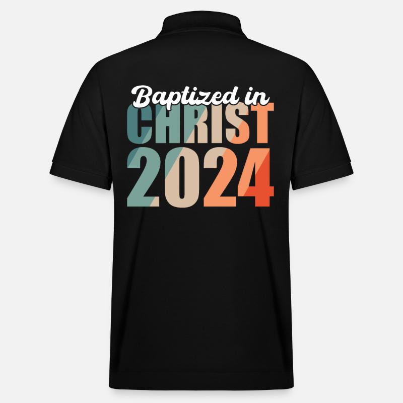 Baptisés en Christ 2024 - Polo PREPSTER bio Stanley/Stella Unisexe - noir