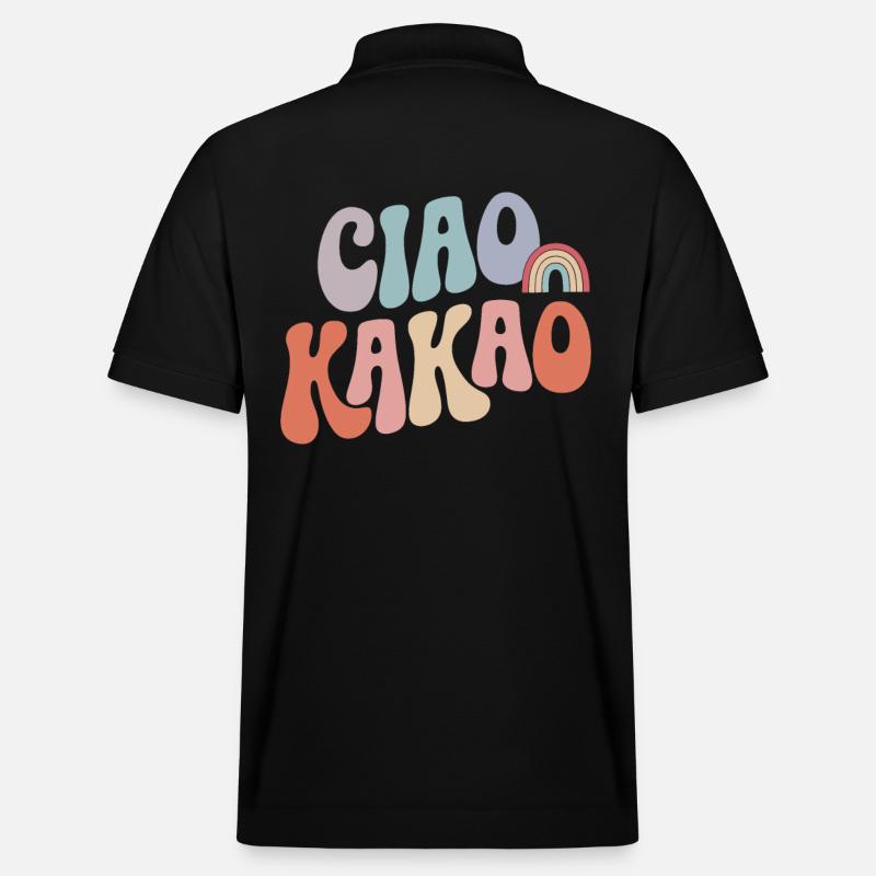 Ciao Kakao - Stanley/Stella Unisex Bio-Poloshirt PREPSTER - Schwarz