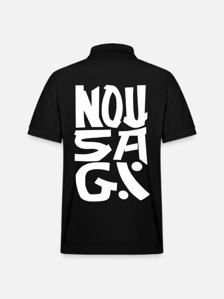 NousagiBrand - Polo PREPSTER bio Stanley/Stella Unisexe - noir