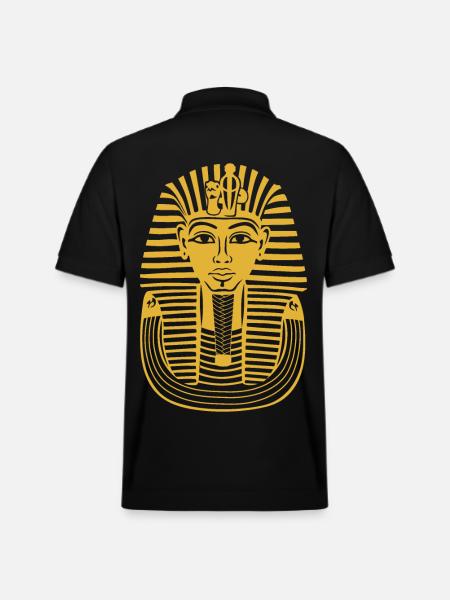 TUTANKHAMUN - Stanley/Stella Unisex Organic Polo Shirt PREPSTER - black