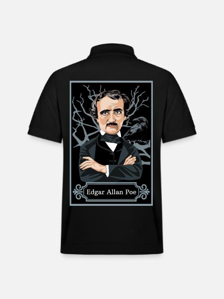 Edgar Allan Poe - Stanley/Stella Unisex Organic Polo Shirt PREPSTER - black
