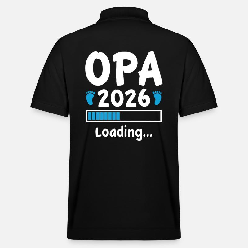 Opa 2026 Loading - Stanley/Stella Unisex Bio-Poloshirt PREPSTER - Schwarz