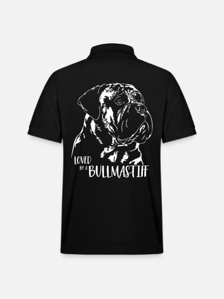 Bullmastiff-koiran rakastama koirat Wilsigns - Stanley/Stella PREPSTER unisex luomupikeepaita - musta