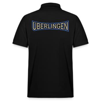 Überlingen, deine Stadt! - Stanley/Stella Unisex Bio-Poloshirt PREPSTER - Schwarz - Hinten - Andy (188cm)