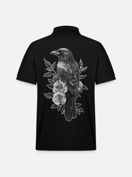 Raven - Stanley/Stella Unisex Organic Polo Shirt PREPSTER - black