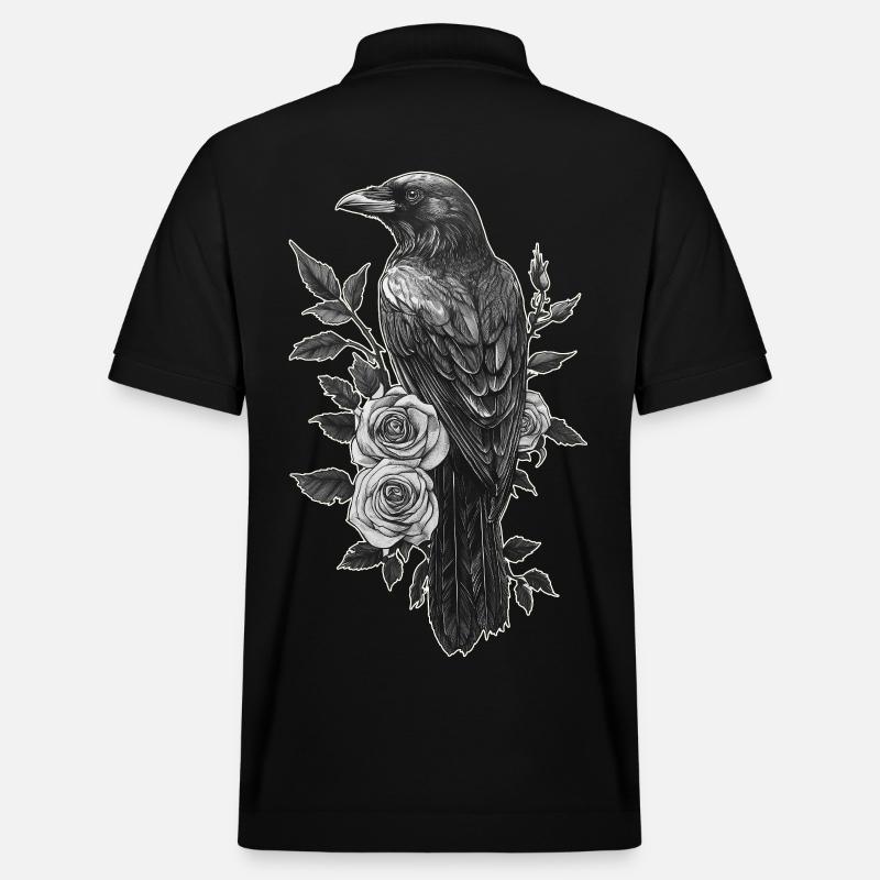 Raven - Stanley/Stella Unisex Organic Polo Shirt PREPSTER - black