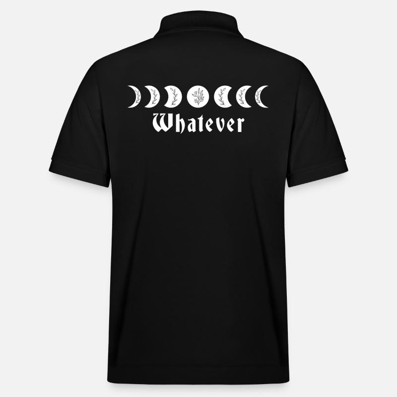 Whatever Moon - Stanley/Stella Unisex Bio-Poloshirt PREPSTER - Schwarz