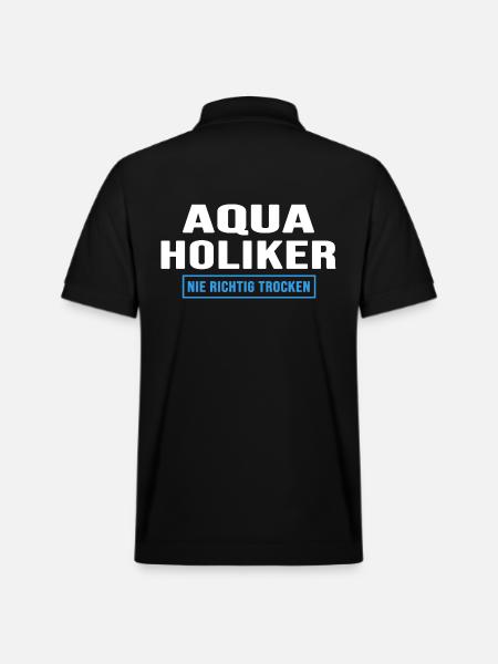 Aquarium aquarist water change - Stanley/Stella Unisex Organic Polo Shirt PREPSTER - black