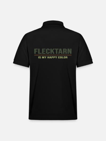 Flecktarn Bushcraft Army Bivouac - Stanley/Stella Unisex Organic Polo Shirt PREPSTER - black