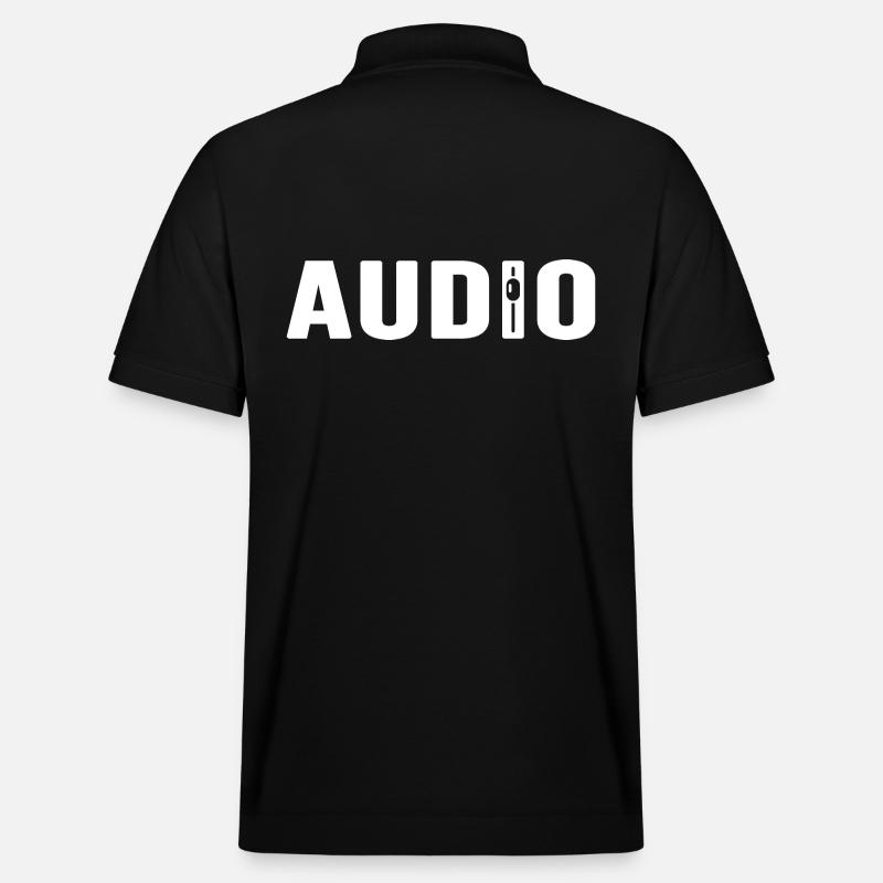 audio tontechnik - Stanley/Stella Unisex Bio-Poloshirt PREPSTER - Schwarz