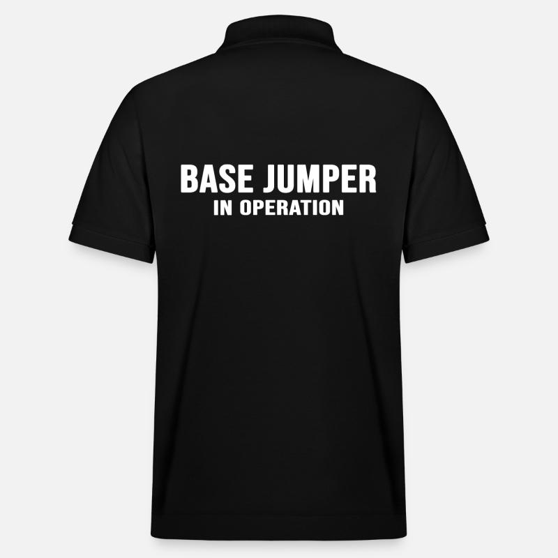 base jump Basejumper BASEjump - Polo PREPSTER bio Stanley/Stella Unisexe - noir