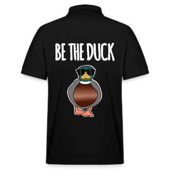 Soyez le canard - Polo PREPSTER bio Stanley/Stella Unisexe - noir - Dos - Andy (188cm)
