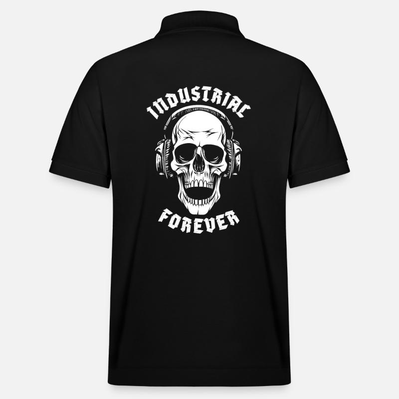 INDUSTRIEL FOREVER - Polo PREPSTER bio Stanley/Stella Unisexe - noir