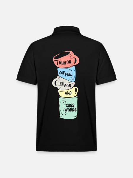 Kaffee - Stanley/Stella Unisex Bio-Poloshirt PREPSTER - Schwarz