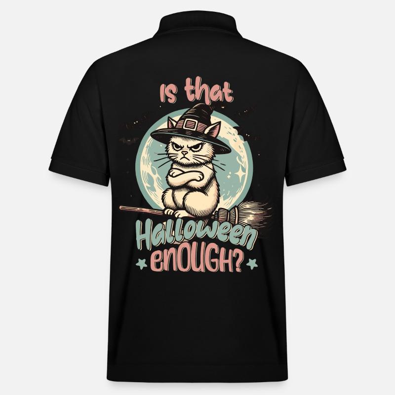 Halloween vous suffit-il ? - Polo PREPSTER bio Stanley/Stella Unisexe - noir