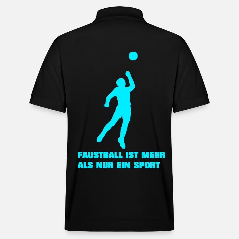 FISTBALL EST PLUS QU’UN SIMPLE SPORT - Polo PREPSTER bio Stanley/Stella Unisexe - noir