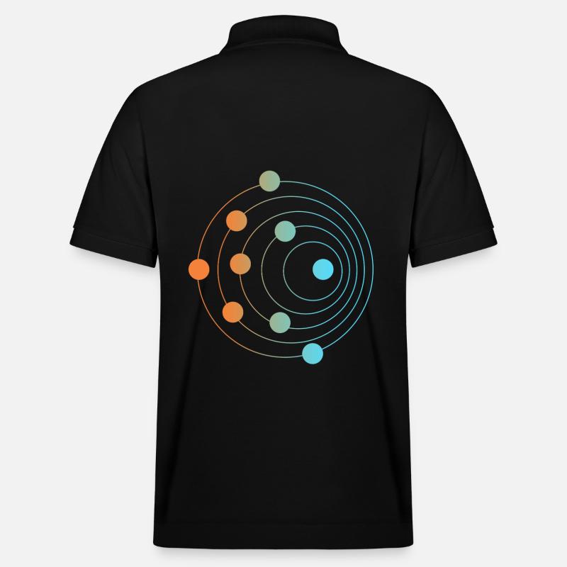 Doppler-Effekt - Stanley/Stella Unisex Bio-Poloshirt PREPSTER - Schwarz