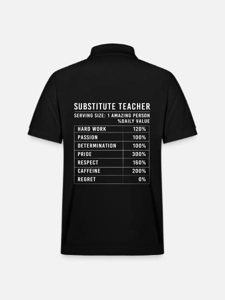 Enseignant suppléant Enseignant suppléant - Polo PREPSTER bio Stanley/Stella Unisexe - noir