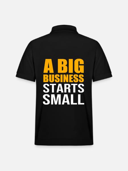 Entrepreneur - Stanley/Stella Unisex Organic Polo Shirt PREPSTER - black