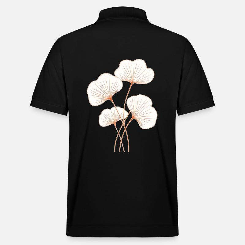 Ginkgo - Polo PREPSTER bio Stanley/Stella Unisexe - noir