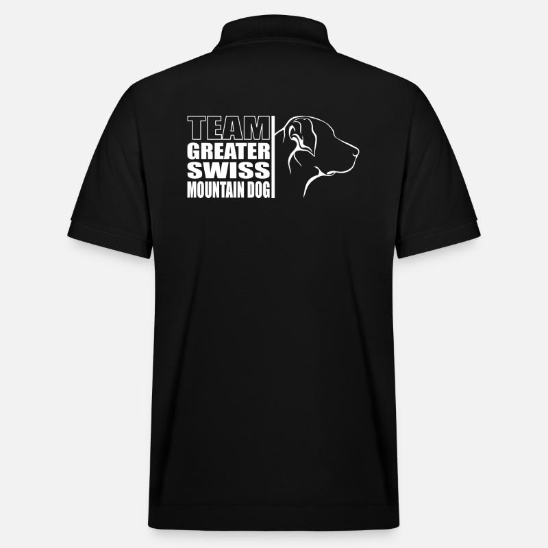 TEAM Bouvier Suisse Wilsigns - Polo PREPSTER bio Stanley/Stella Unisexe - noir