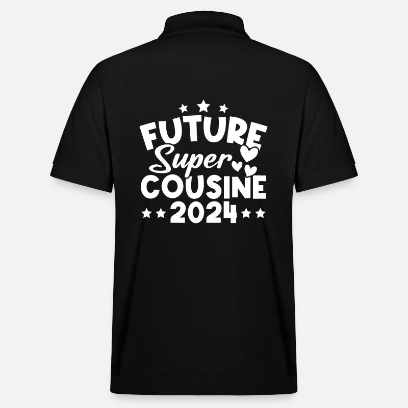Future super cousine 2024 - Polo PREPSTER bio Stanley/Stella Unisexe - noir