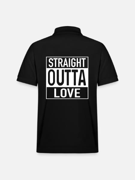 Amour OUTTA direct - Polo PREPSTER bio Stanley/Stella Unisexe - noir