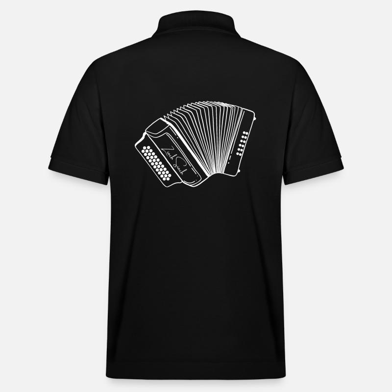 Ziach weiß - Stanley/Stella Unisex Bio-Poloshirt PREPSTER - Schwarz