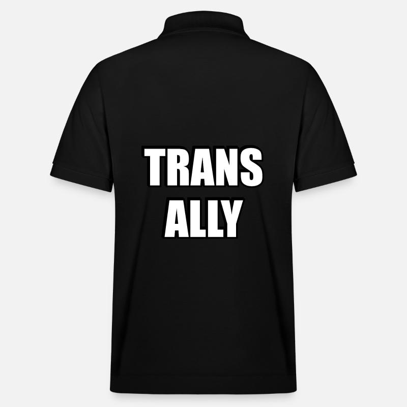 Trans Ally - Stanley/Stella Unisex Bio-Poloshirt PREPSTER - Schwarz
