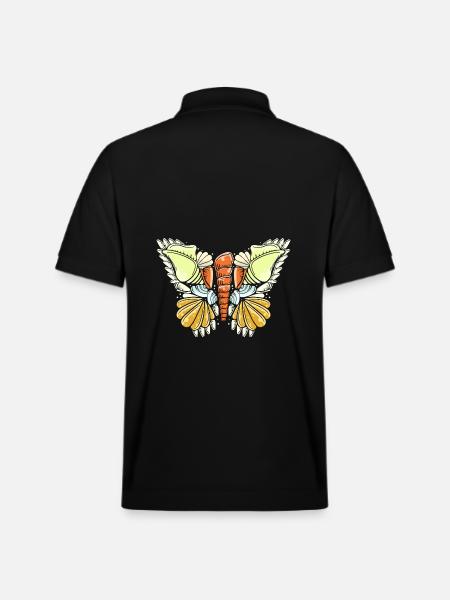 Shell Shell Collector - Stanley/Stella Unisex Organic Polo Shirt PREPSTER - black