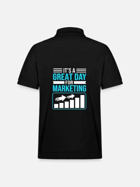 Marketing Manager - Stanley/Stella Unisex Organic Polo Shirt PREPSTER - black