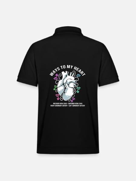 Médecin MFA - Polo PREPSTER bio Stanley/Stella Unisexe - noir